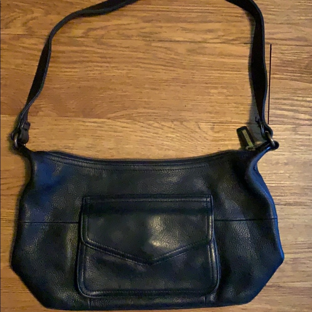 Black fossil handbag